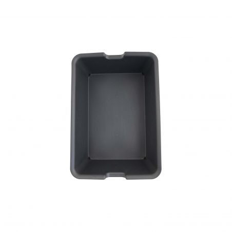 Caja de almacenamiento grande color negro