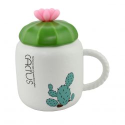 taza con tapa y cuchara
