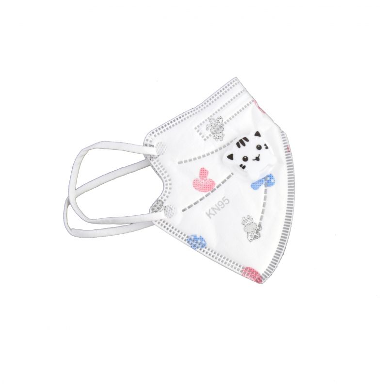 Cubrebocas KN95 tipo mascarilla con diseño Infantil