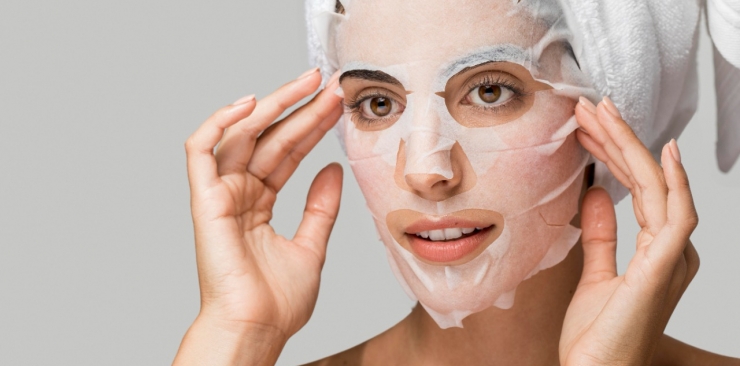 Para el cuidado de la piel, una mascarilla japonesa