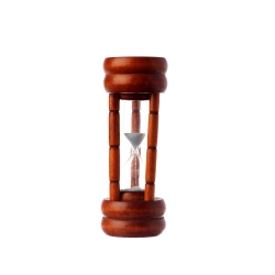 Reloj de arena tipo madera